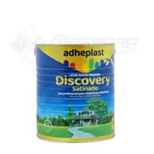 Pintura Adheplast Discovery Satinado látex para exteriores – FERREORO Guayaquil